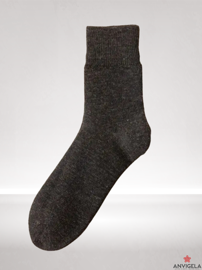 Warm Wool Mid-Calf Winter Socks