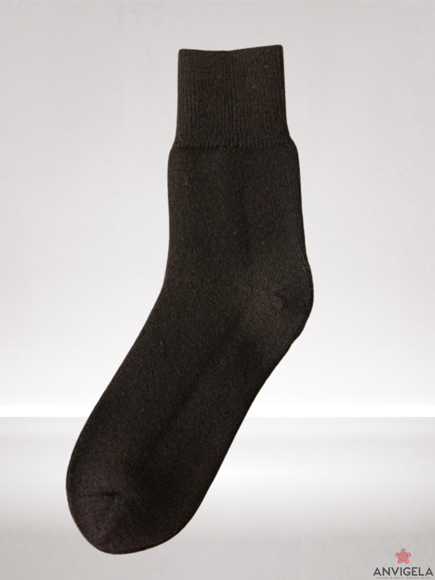Warm Wool Mid-Calf Winter Socks
