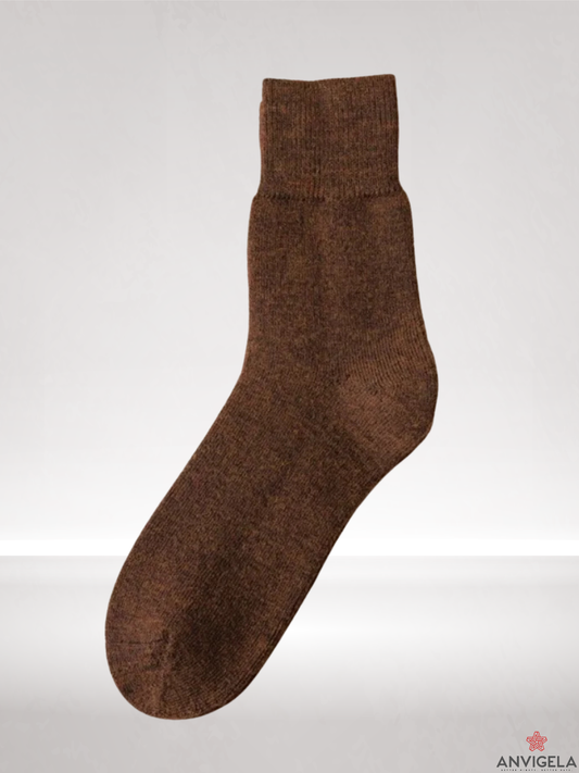 Warm Wool Mid-Calf Winter Socks