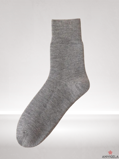 Warm Wool Mid-Calf Winter Socks