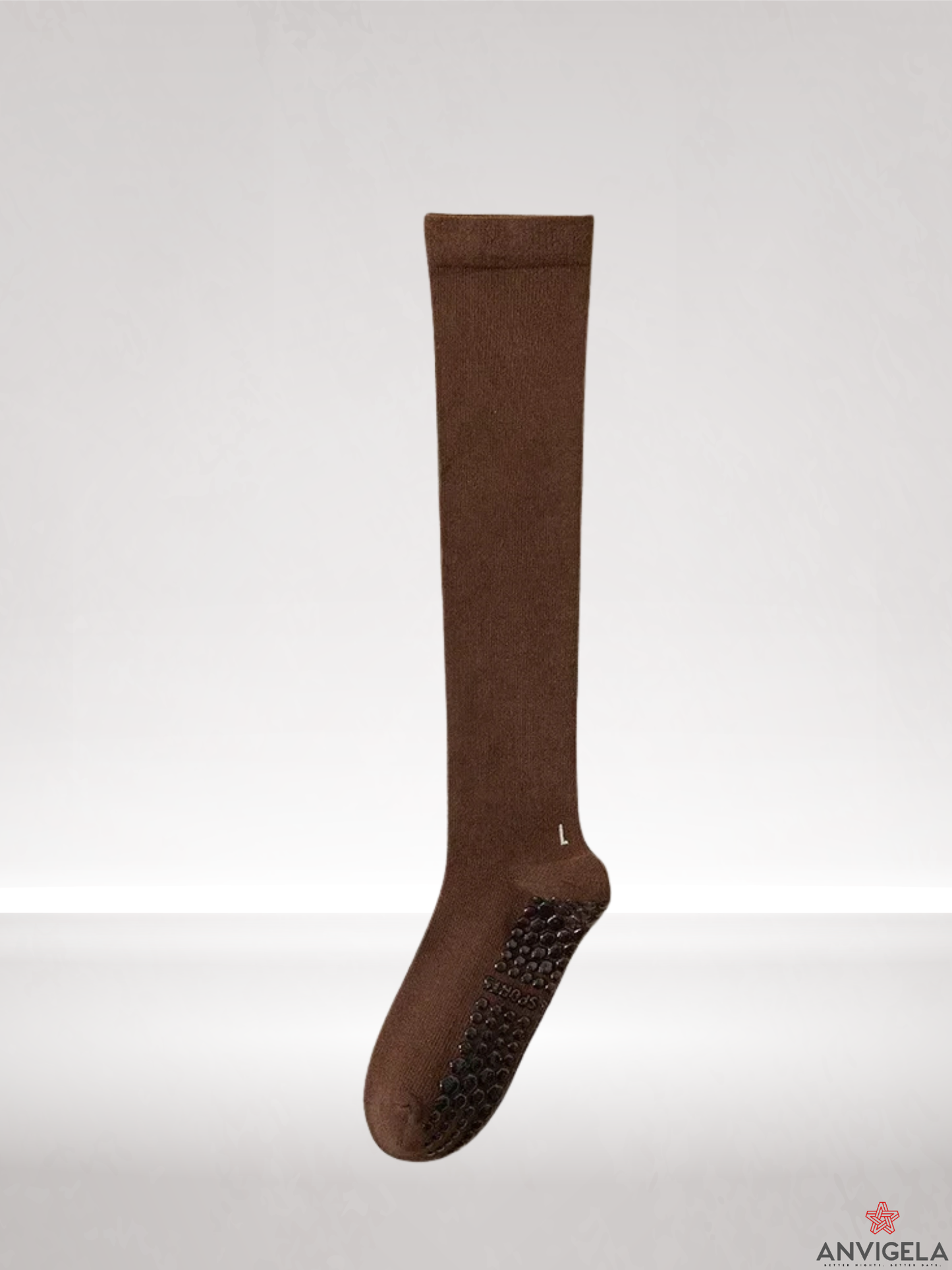 Women Silicone Grip Compression Socks
