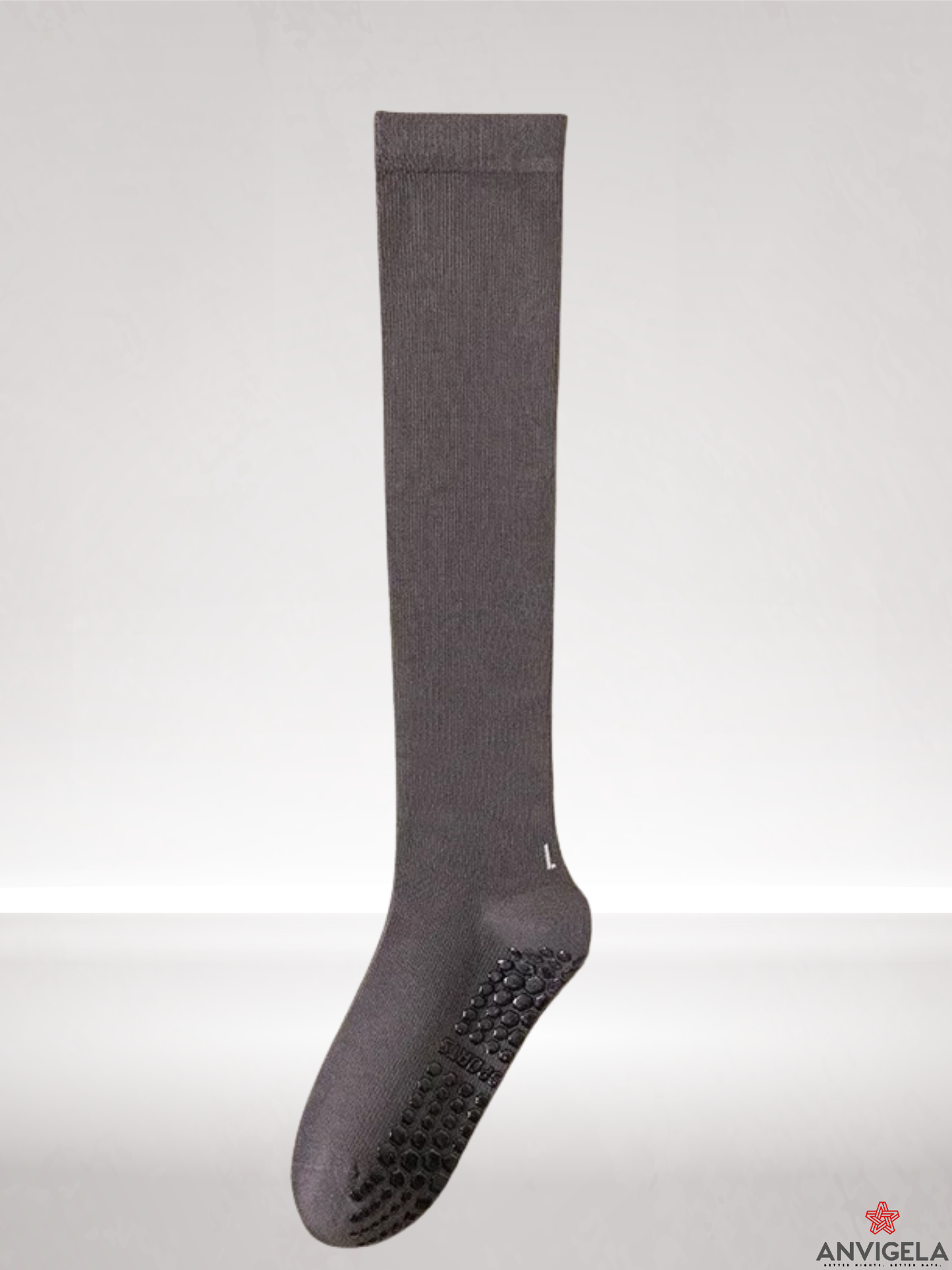 Women Silicone Grip Compression Socks