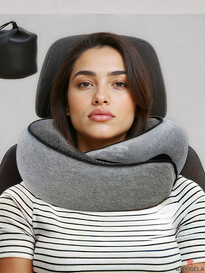 Ergonomic U-Shaped Travel Neck Pillow