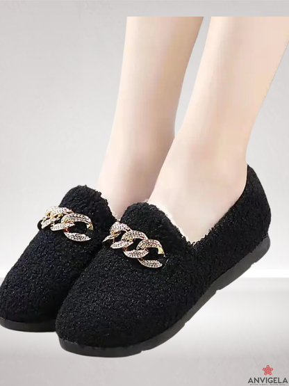 Women Warm Plush Slippers