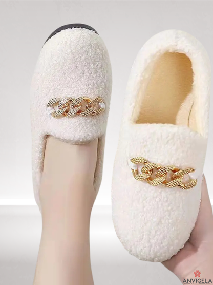 Women Warm Plush Slippers