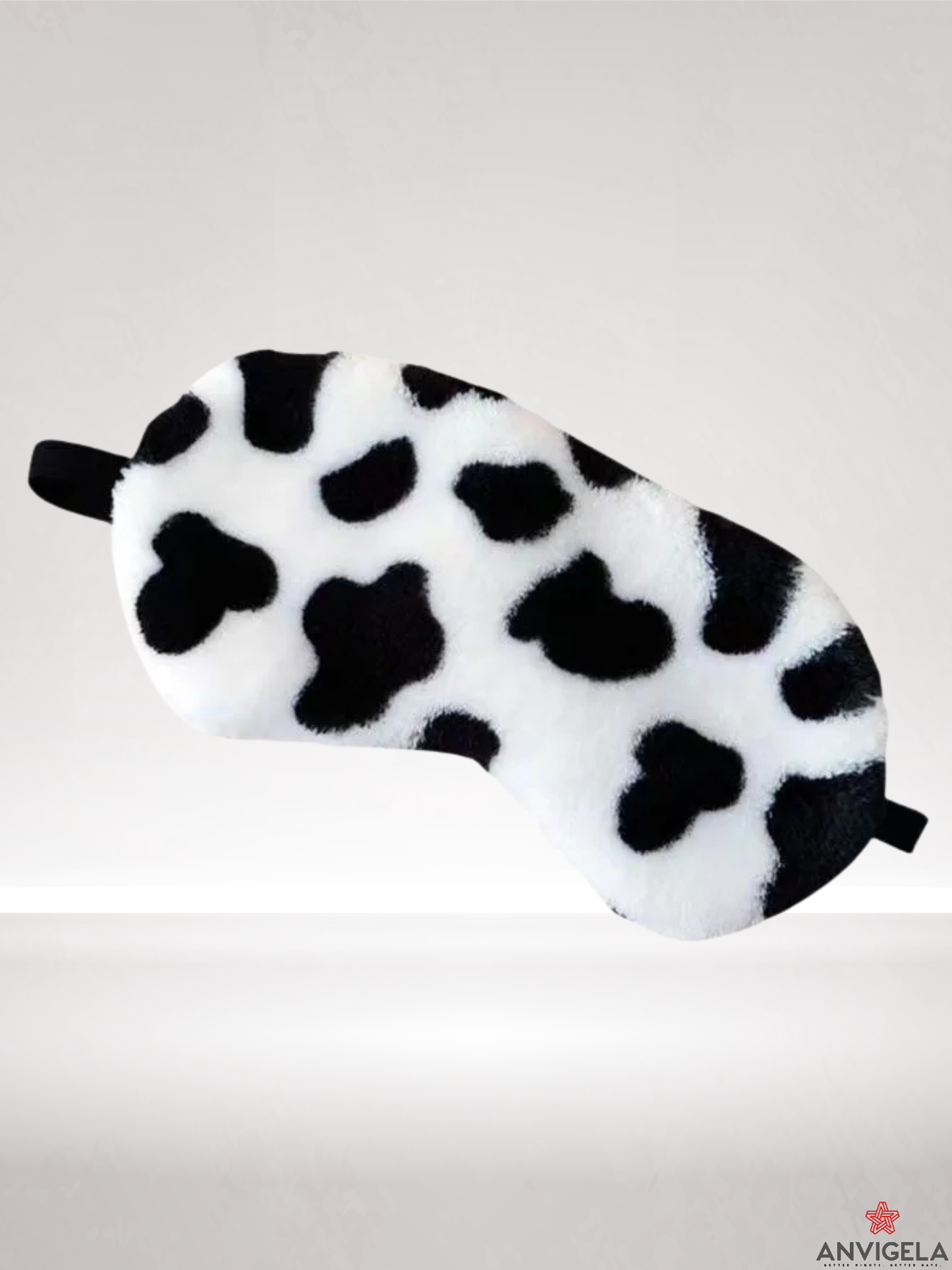 Cute Plush Sleep Silk Eye Mask