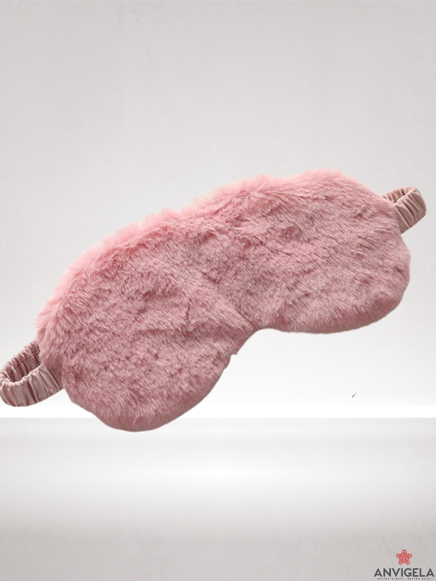 Cute Plush Sleep Silk Eye Mask
