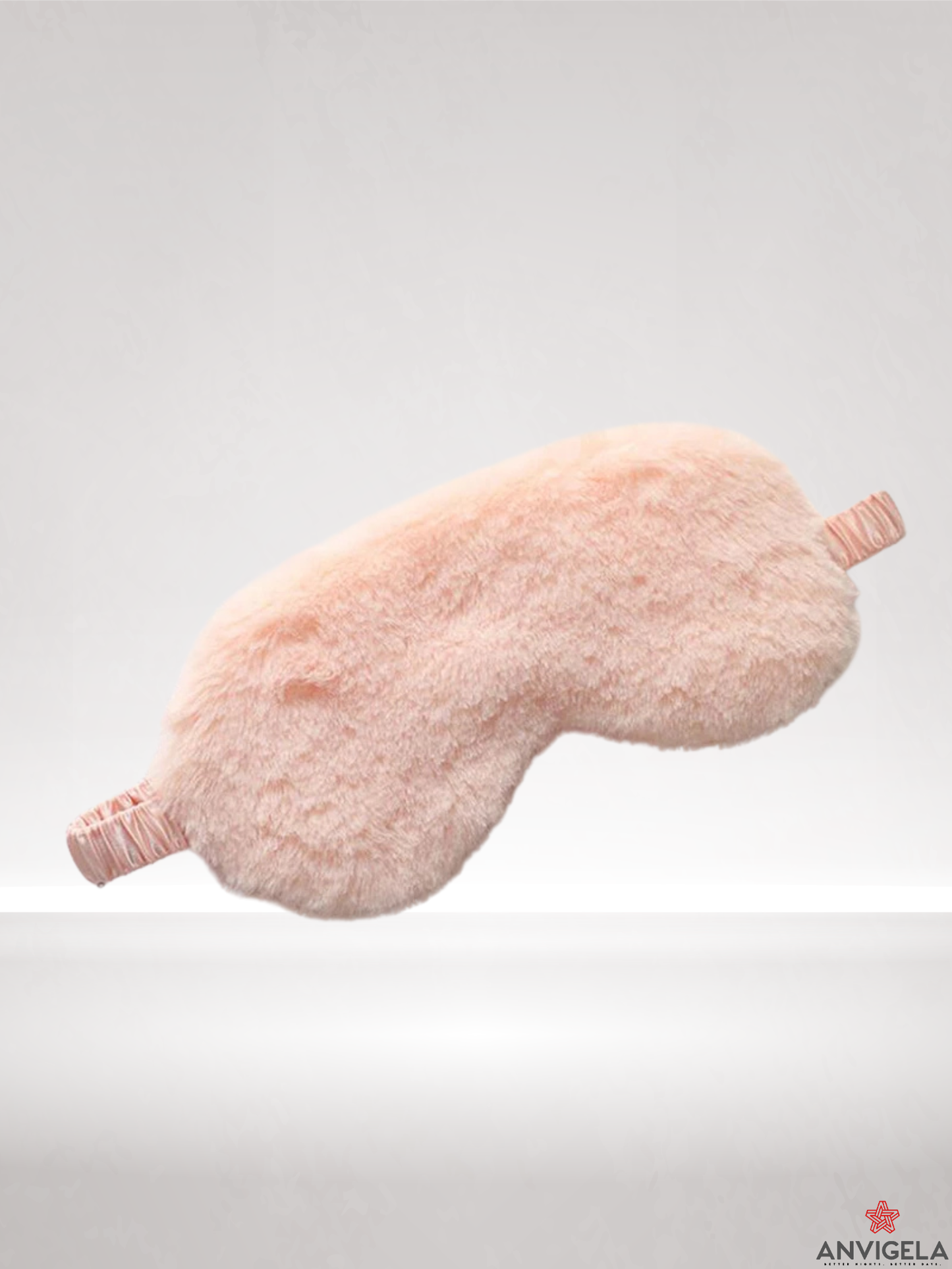 Cute Plush Sleep Silk Eye Mask