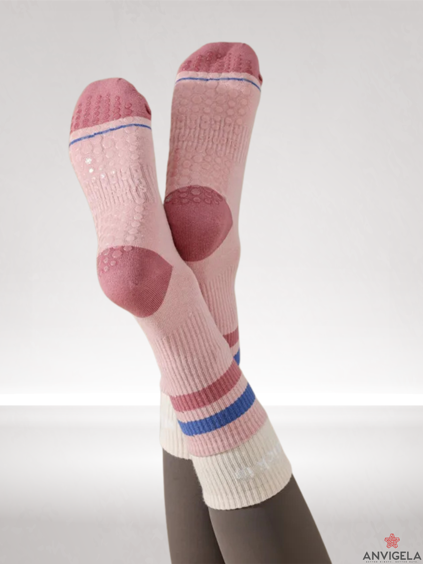 Cotton Non-Slip Yoga Fitness Socks
