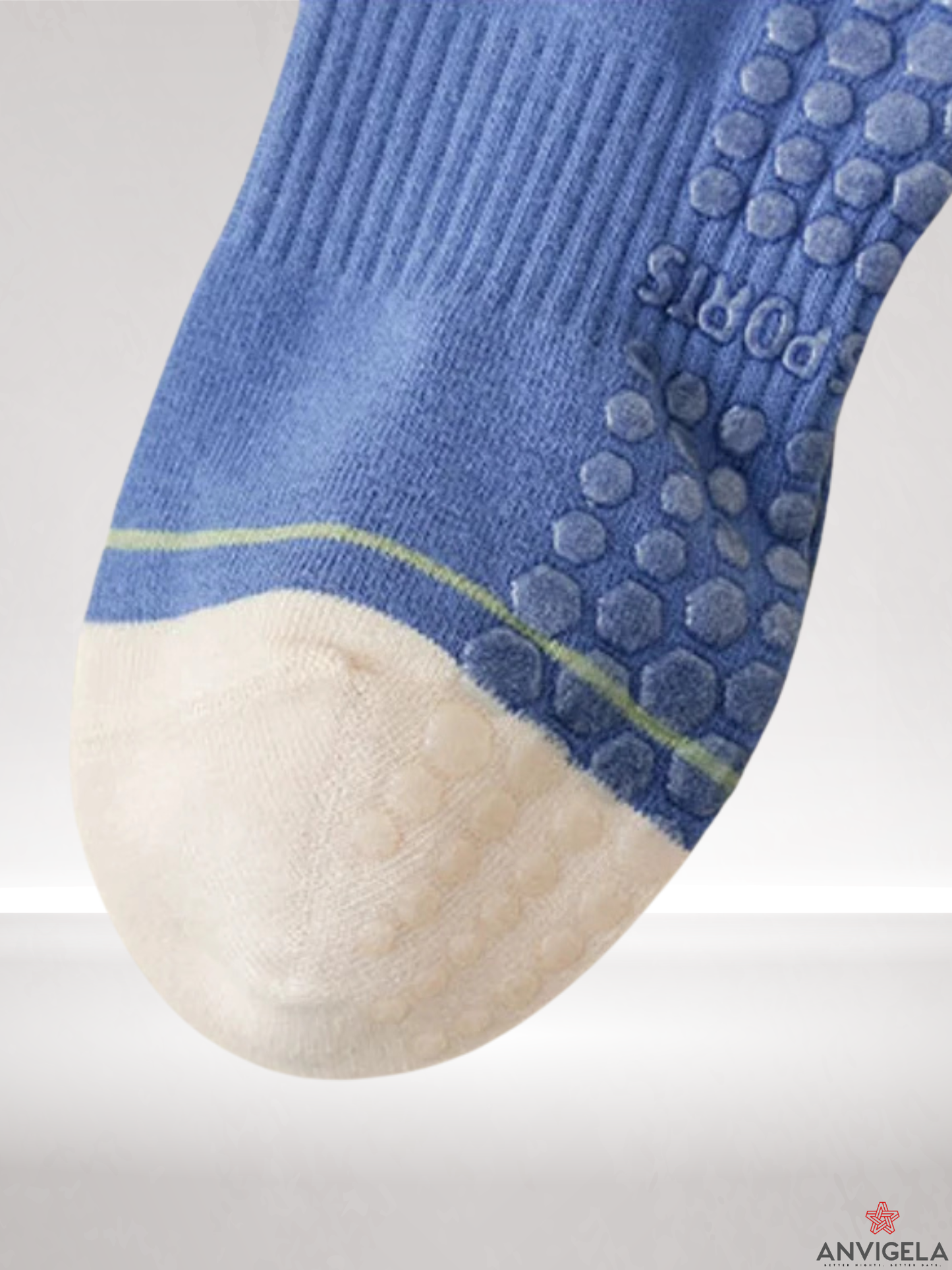 Cotton Non-Slip Yoga Fitness Socks