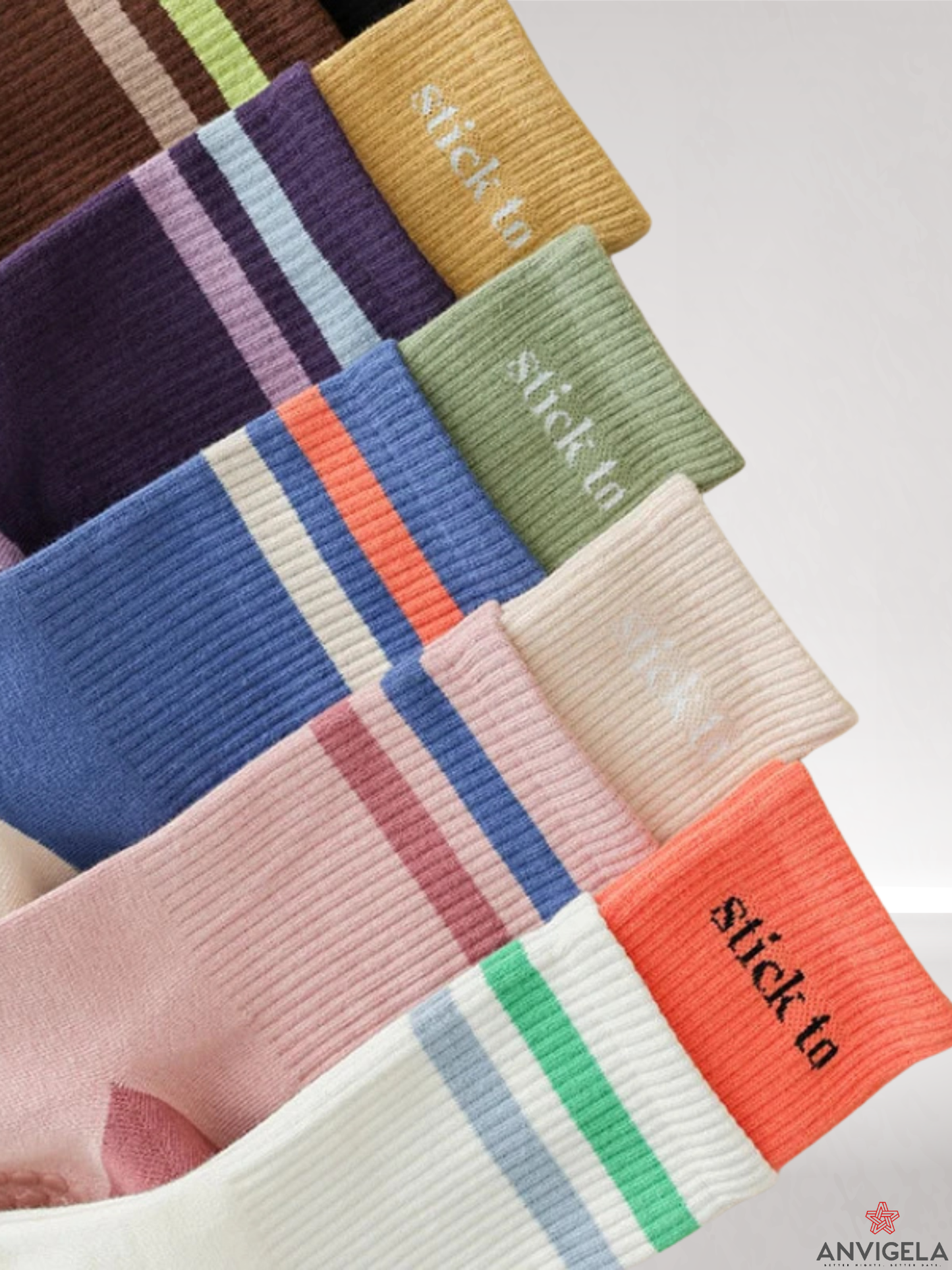 Cotton Non-Slip Yoga Fitness Socks