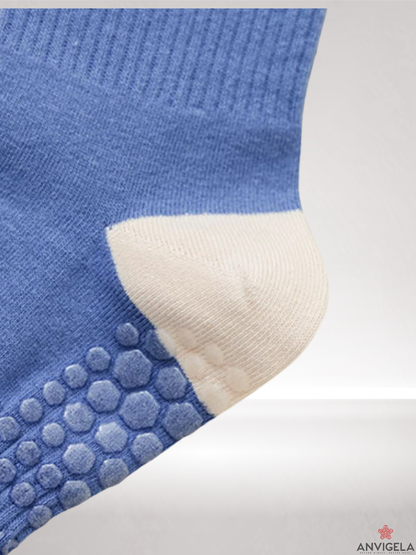 Cotton Non-Slip Yoga Fitness Socks