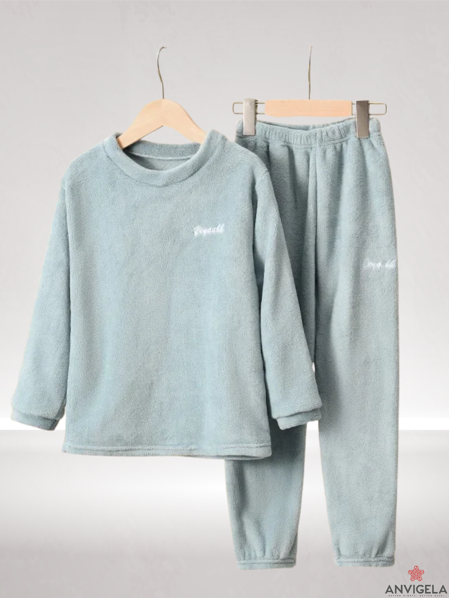 Kids Coral Fleece Pajama Set