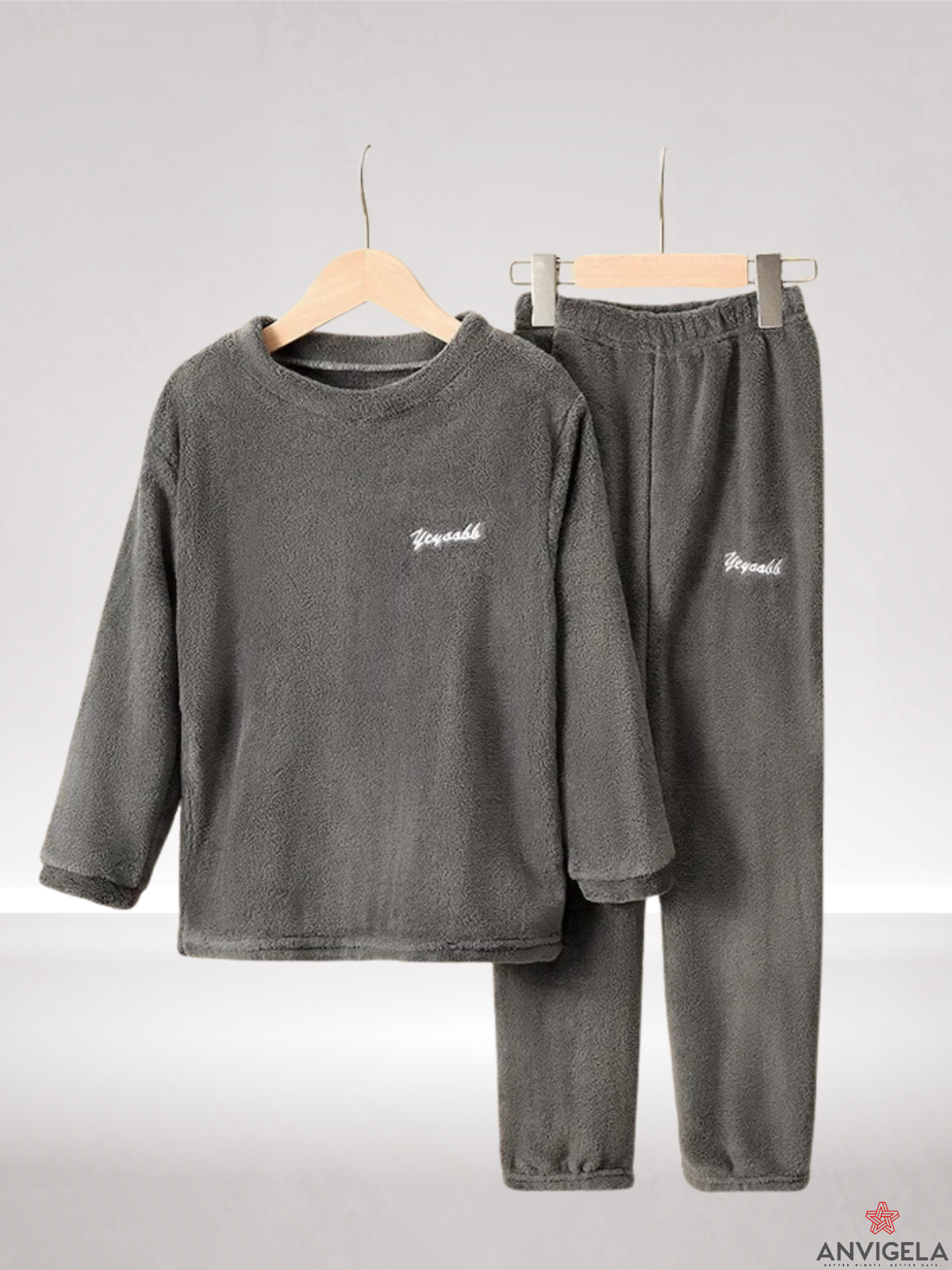 Kids Coral Fleece Pajama Set