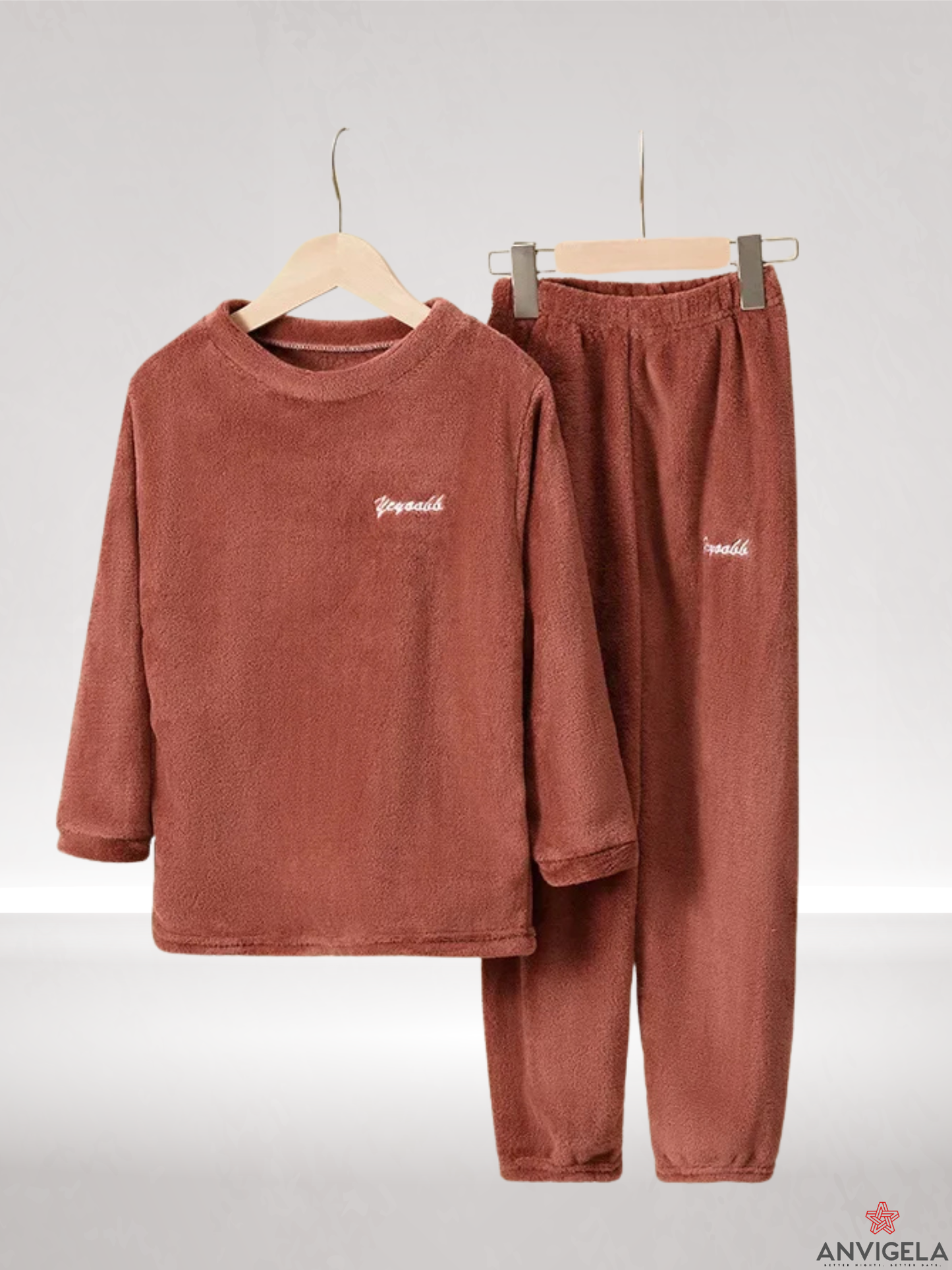 Kids Coral Fleece Pajama Set