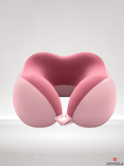 U-Shaped Travel Pillow Set with Bag