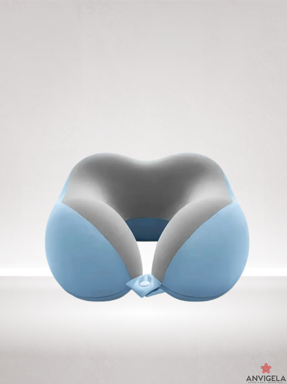 U-Shaped Travel Pillow Set with Bag