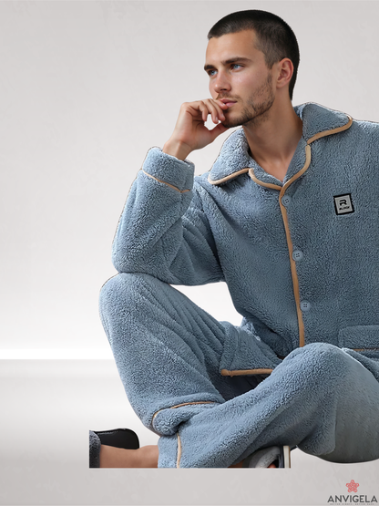 Men’s Cozy Fleece Sleepwear Set
